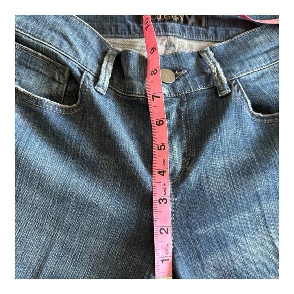 Goldsign VTG Jeans Women’s Flare Denim Preppy Distressed Sample 28 Y2K - Picture 7 of 11